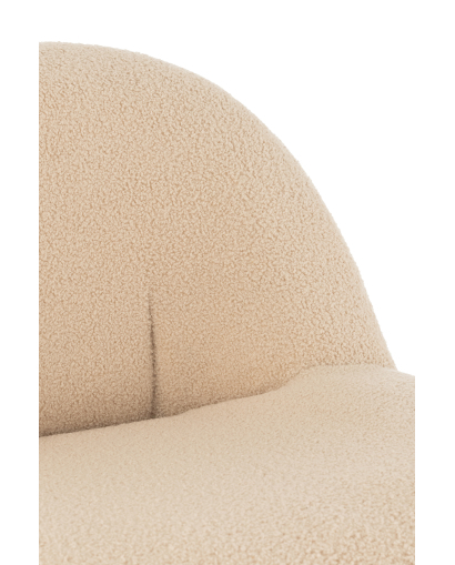 Pouf Teddy Bouclé - Beige