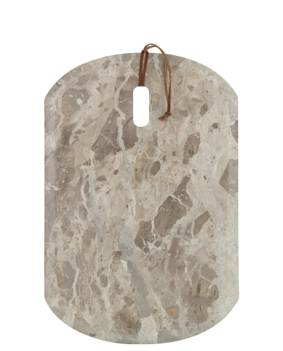 Planche Rectangle en Marbre - Beige - Taille S