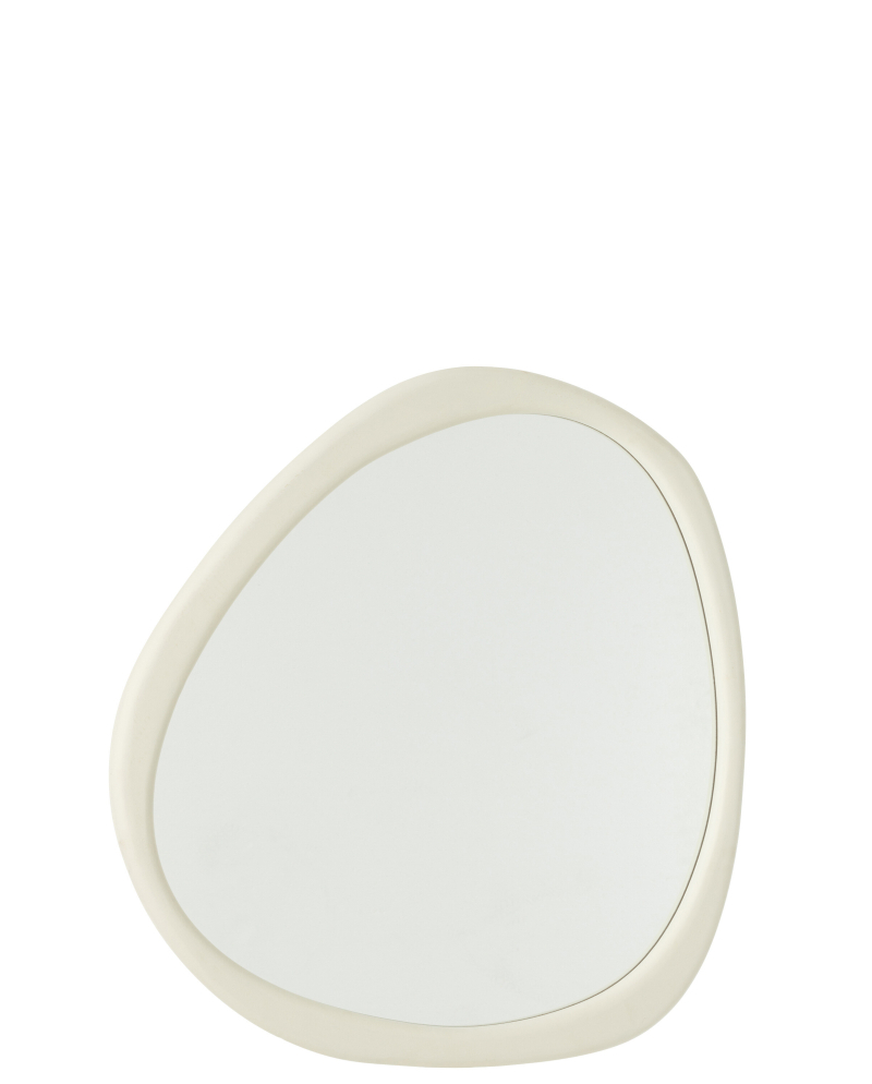 Miroir Mural Moderna Mdf - Blanc - Taille M