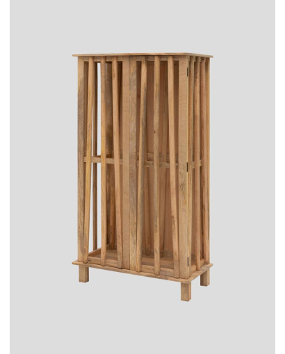 Armoire 2 Portes Savannah en Bois de manguier - Naturel