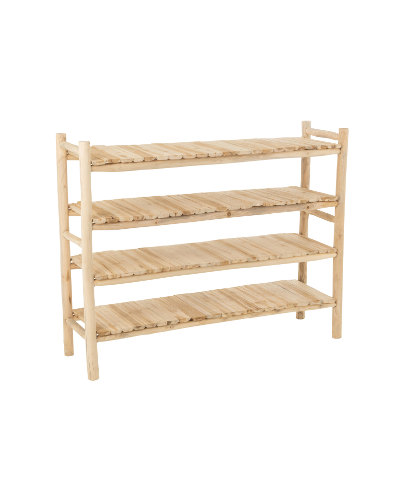 Etagère en Bois De Teck - Naturel