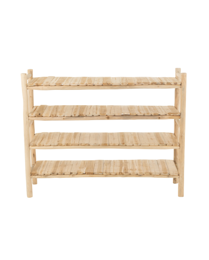 Etagère en Bois De Teck - Naturel