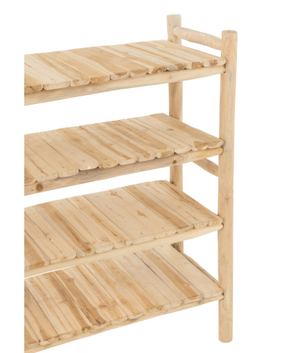 Etagère en Bois De Teck - Naturel