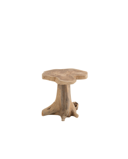 Table Appoint Amy en Teck - Naturel - Taille S