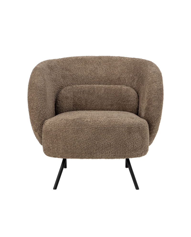 Chaise de salon Bloomingville Harry Polyester - Marron