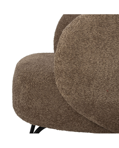 Chaise de salon Bloomingville Harry Polyester - Marron