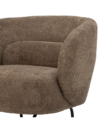 Chaise de salon Bloomingville Harry Polyester - Marron