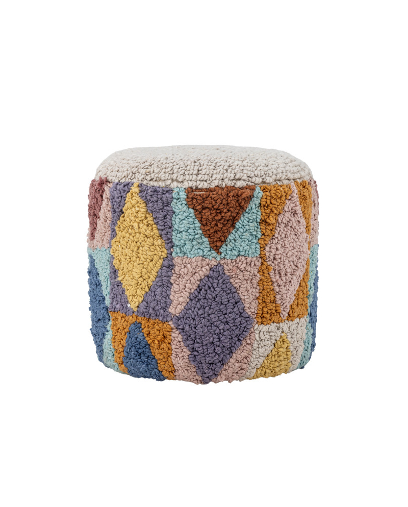 Pouf Miaki Bloomingville - Gris