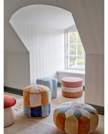 Pouf Sissel Bloomingville - Verte