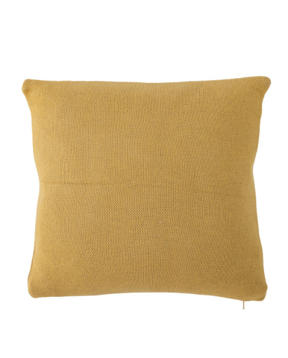 Coussin Bloomingville Harrison en Coton - Jaune