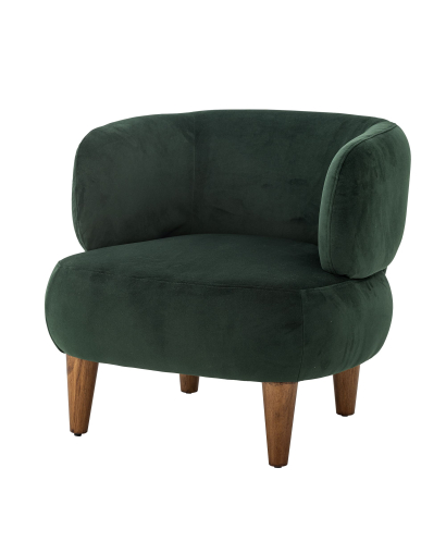 Chaise de salon Bloomingville Ruperta Polyester - Verte