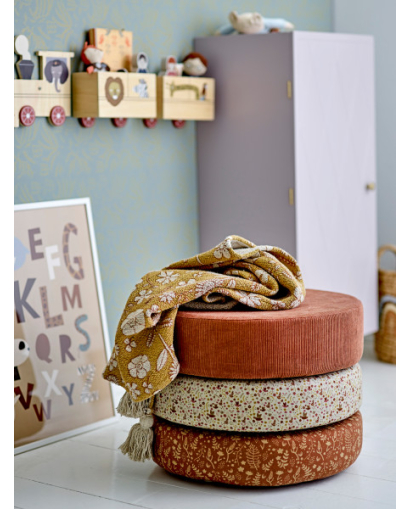 Pouf Bloomingville Jo en Coton - Marron