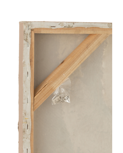 Assortiment De 2 Décorations Murales Ibiza - Crème et Blanc