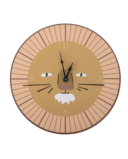 Horloge murale Bloomingville Harrison - Marron