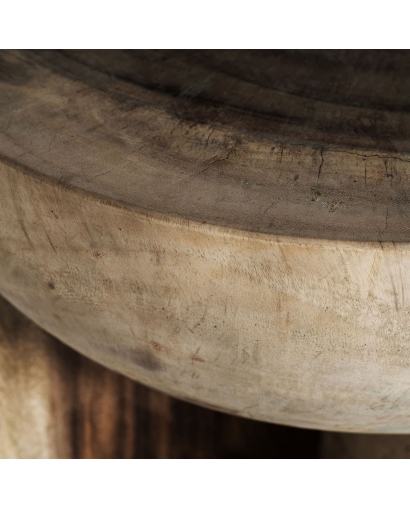 Table Basse Doucen en Bois de Suar - Naturel