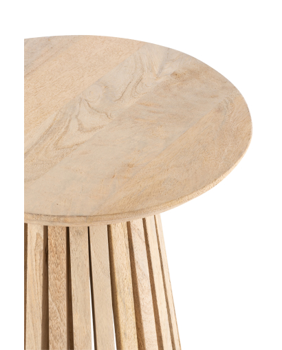 Table D'appoint Vincent Bois De Manguier - Naturel