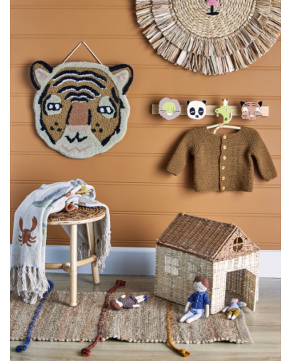 Porte-manteaux Bloomingville Sade - Marron