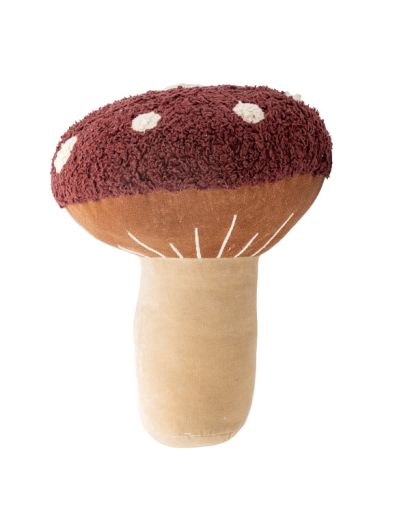 Coussin Mushroom Bloomingville - Rouge