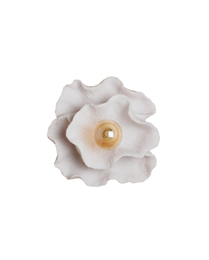 Applique Murale Corail Dentelle - Blanc Applique Murale Corail Dentelle - Blanc
