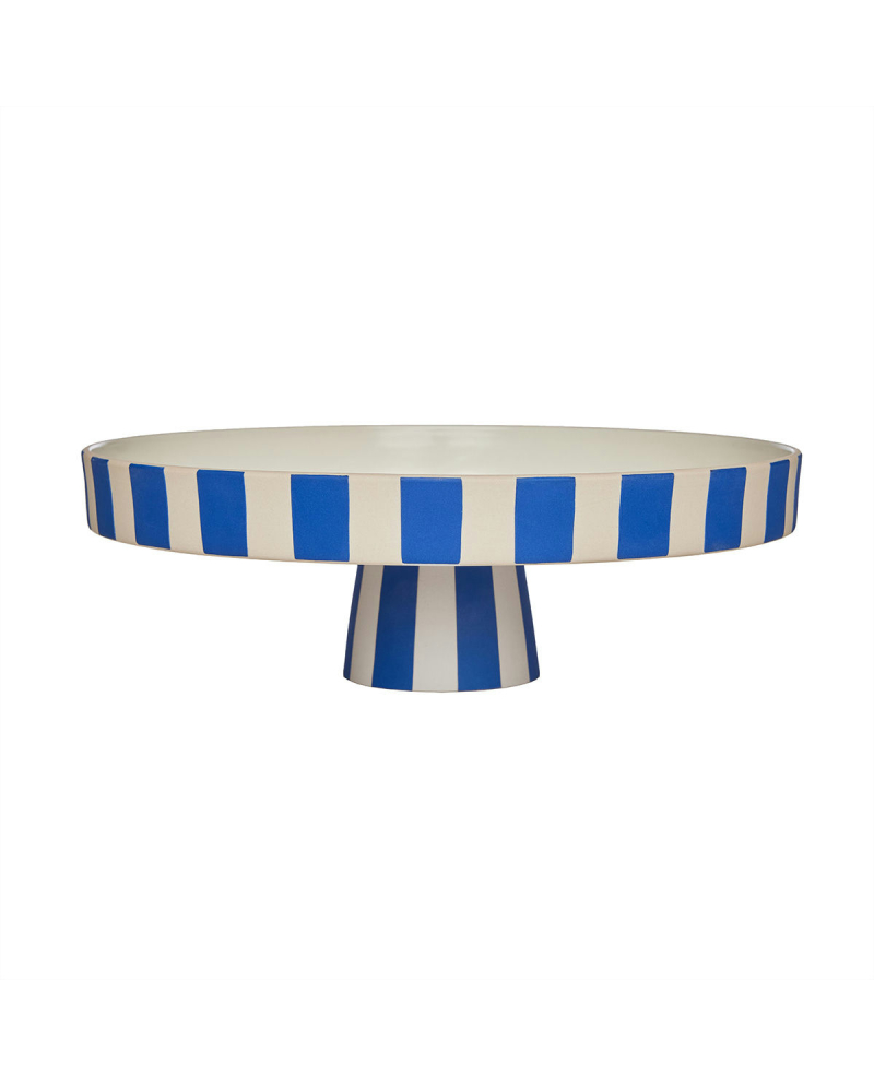 Plateau Toppu OYOY - Taille L - Bleu et Blanc Plateau Toppu OYOY - Taille L - Bleu et Blanc