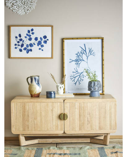 Armoire Bloomingville Serrone en Bois d'hévéa - Naturel