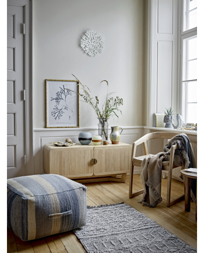 Armoire Bloomingville Serrone en Bois d'hévéa - Naturel