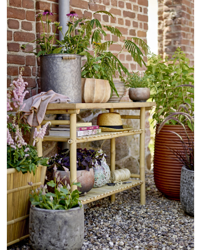 Table d'appoint Bloomingville Sole en Bambou - Naturel