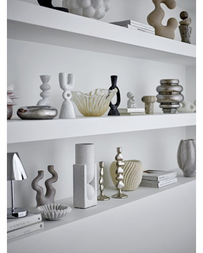 Vase Bloomingville Zorya en Verre - Argent