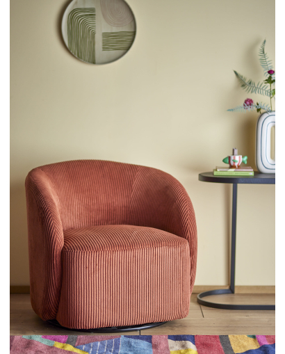 Chaise de salon Bloomingville Pradi Polyester - Orange