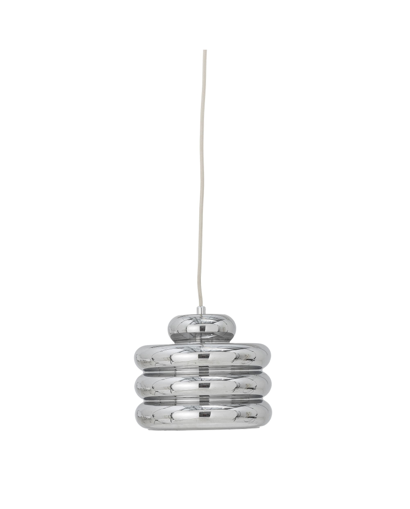 Suspension Bloomingville Spike en Verre - Argent Suspension Bloomingville Spike en Verre - Argent