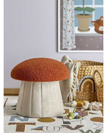 Pouf Bloomingville Bertil - Rouge