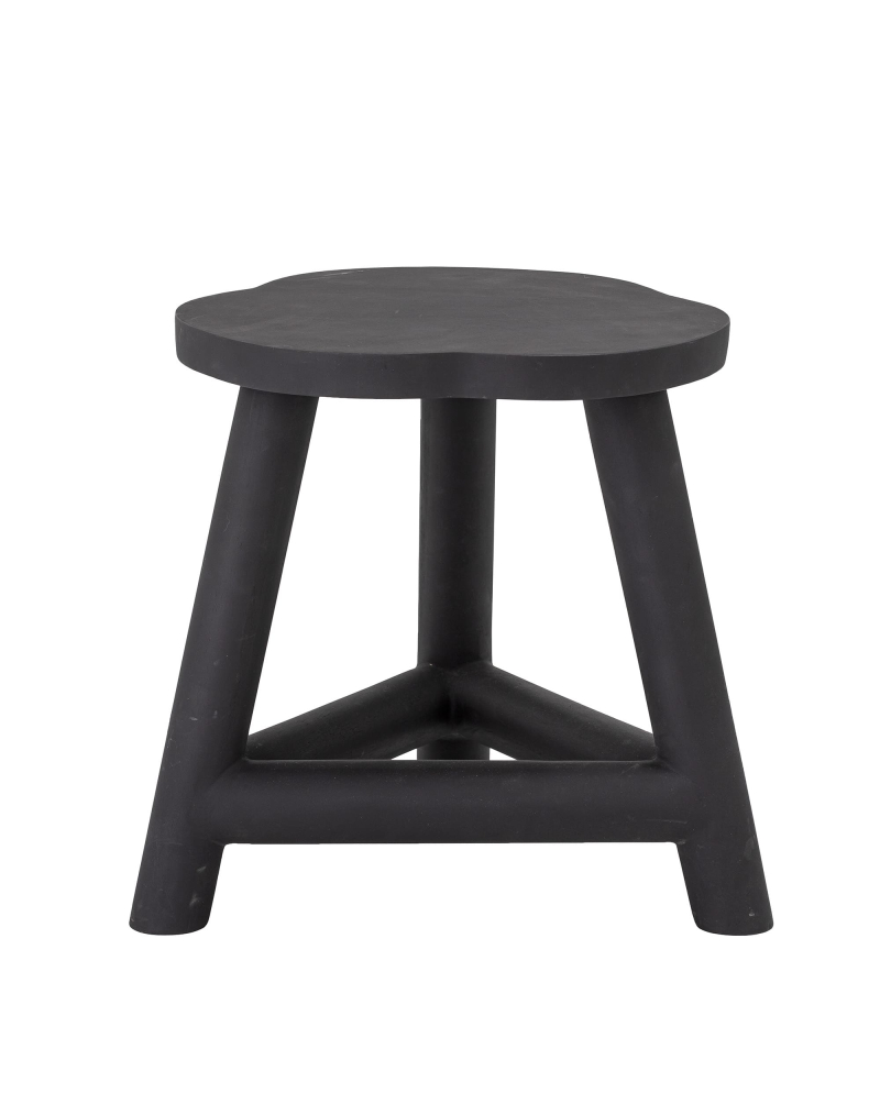 Tabouret Bloomingville Malie en bois de Manguier - Noir Tabouret Bloomingville Malie en bois de Manguier - Noir