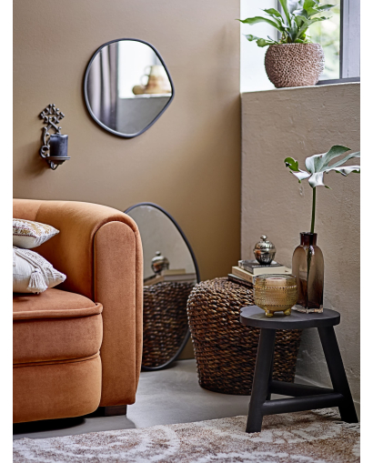 Tabouret Bloomingville Malie en bois de Manguier - Noir