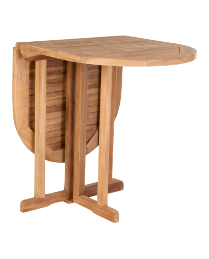 Table d'appoint pliable Huelva en Teck - Naturel