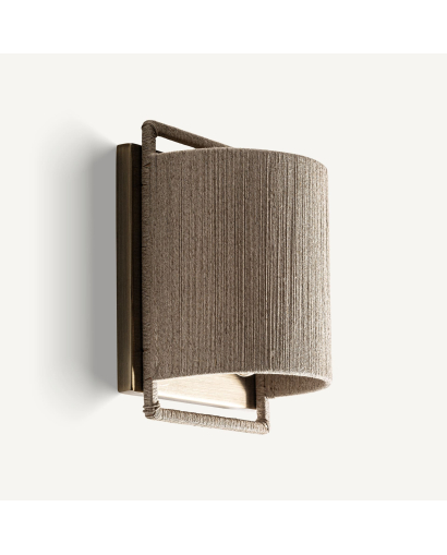 Applique Murale Rives - Marron