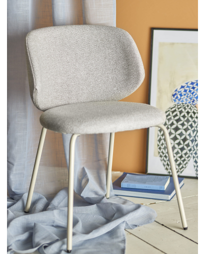 Chaise de salle à manger Bloomingville Ponte Polyester - Gris