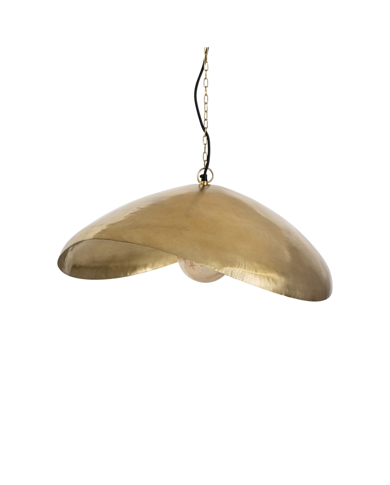 Suspension Lustre Art déco en Fer - Or - Taille L Suspension Lustre Art déco en Fer - Or - Taille L