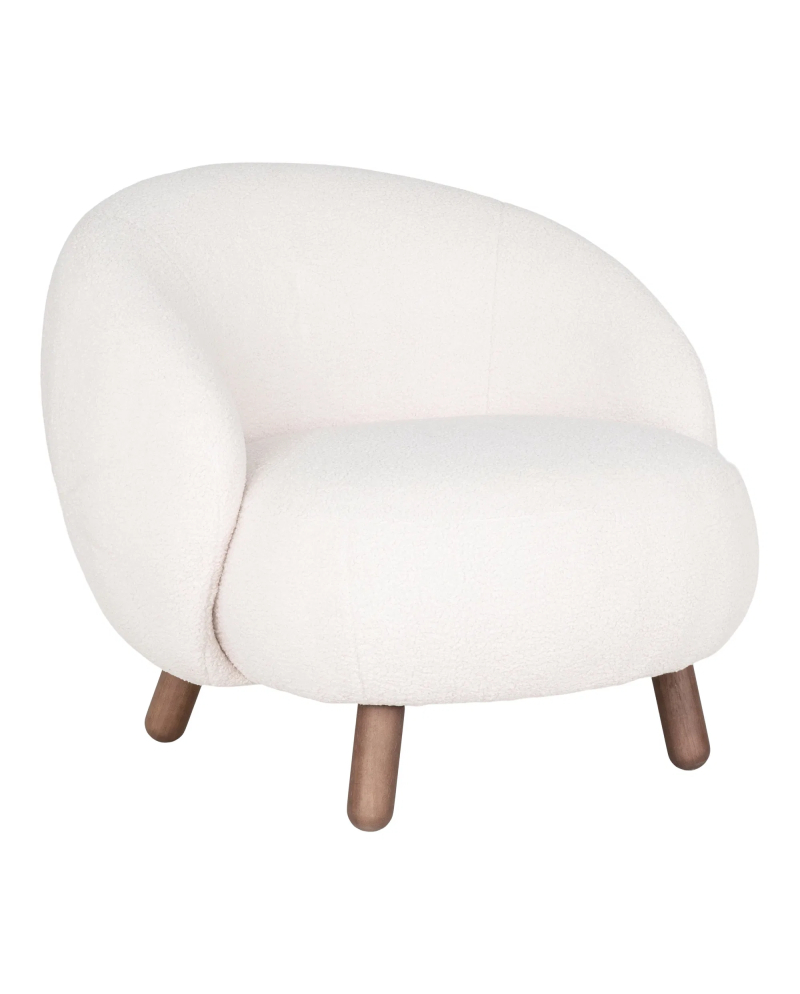 Fauteuil lounge Savona - Blanc Fauteuil lounge Savona - Blanc