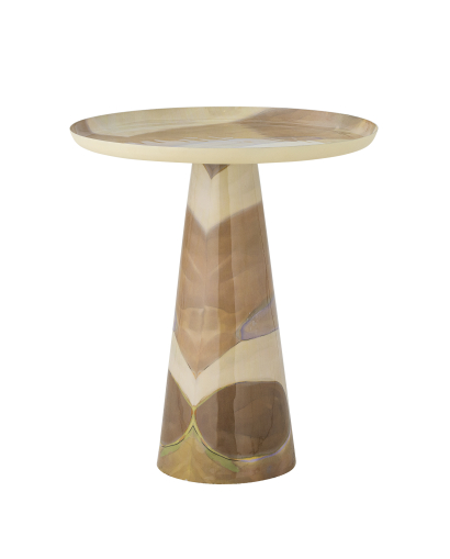 Table d'appoint Bloomingville Brooke en Métal - Rose et Multi couleurs
