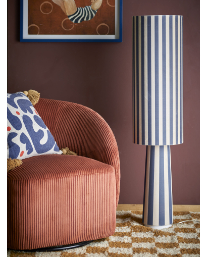 Lampadaire Bloomingville Emmie en Polyester - Bleu