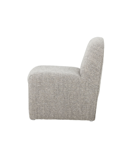 Chaise Bloomingville Neel en Polyester - Gris