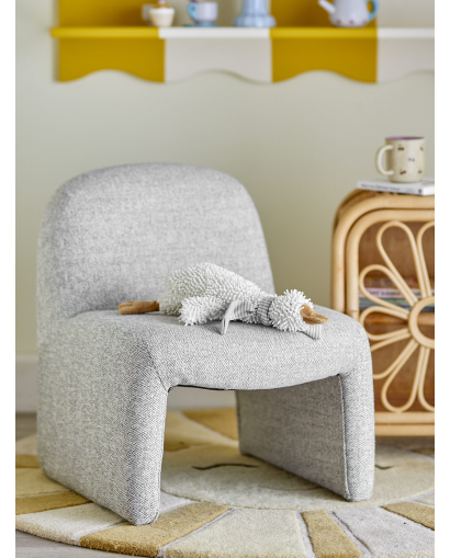 Chaise Bloomingville Neel en Polyester - Gris