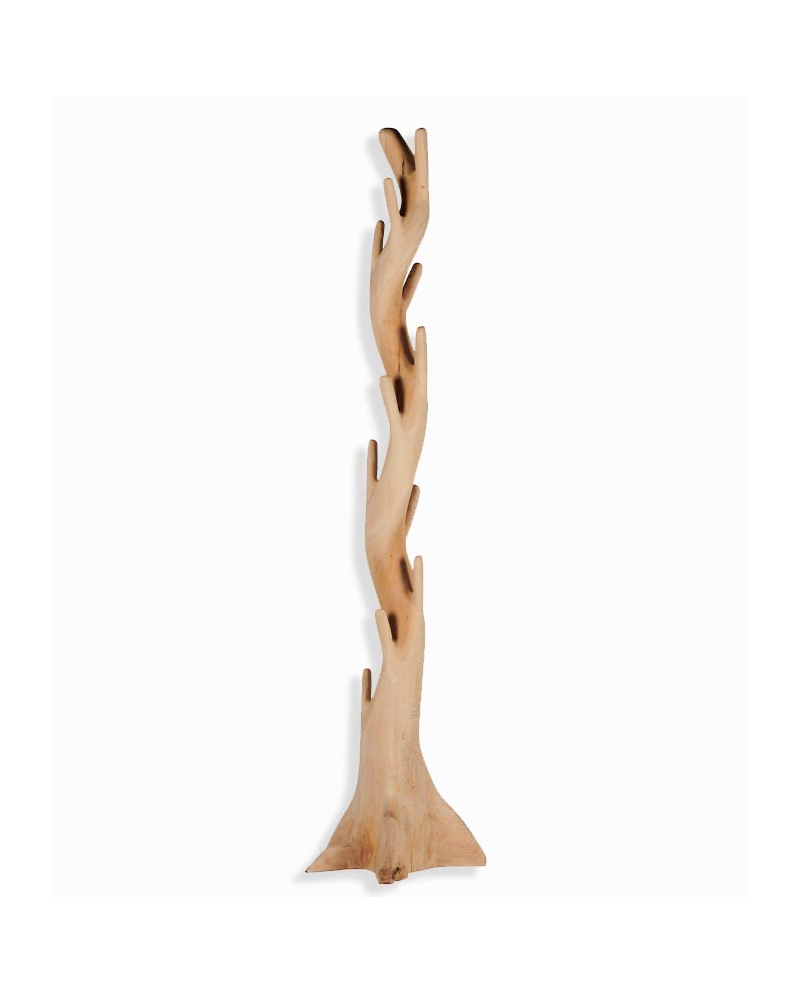 Porte Manteau Spirale Suar - Naturel Porte Manteau Spirale Suar - Naturel