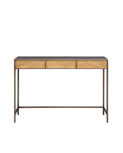 Console Patine dorée (sans tiroirs) - Or