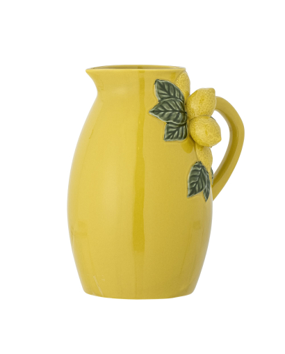 Pichet Bloomingville Limone en Grés - Jaune
