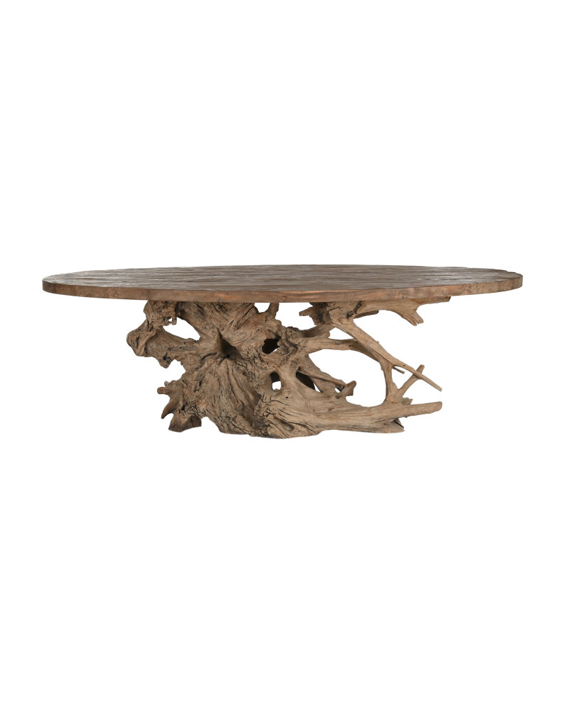 Table à manger Raiz Teca en bois de Teck - Naturel Table à manger Raiz Teca en bois de Teck - Naturel