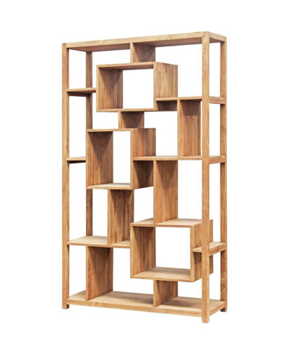 Étagère Balinais Teca Reciclada en Bois de Teck - Naturel