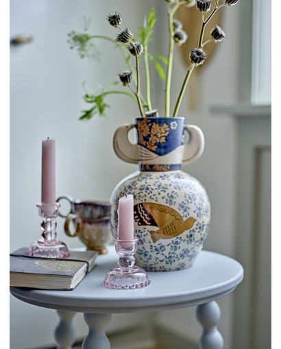 Table d'appoint Bloomingville Salino en Bois de Pin - Bleu