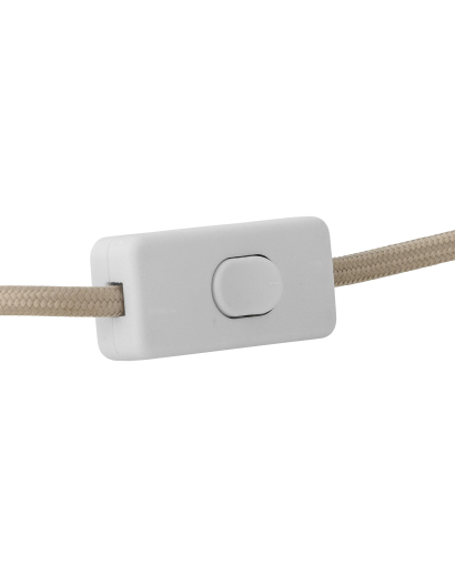 Lampe de table Bloomingville Emmie en Polyester - Blanc