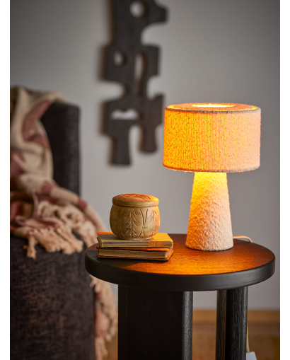 Lampe de table Bloomingville Emmie en Polyester - Blanc